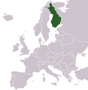 Finnland Karte